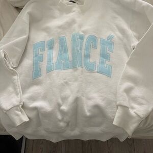 The Bar White Sweatshirt